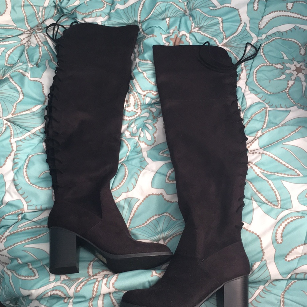 Over the knee boots NWOT